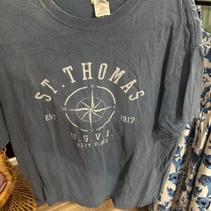 Gildan Blue St. Thomas T-Shirt
